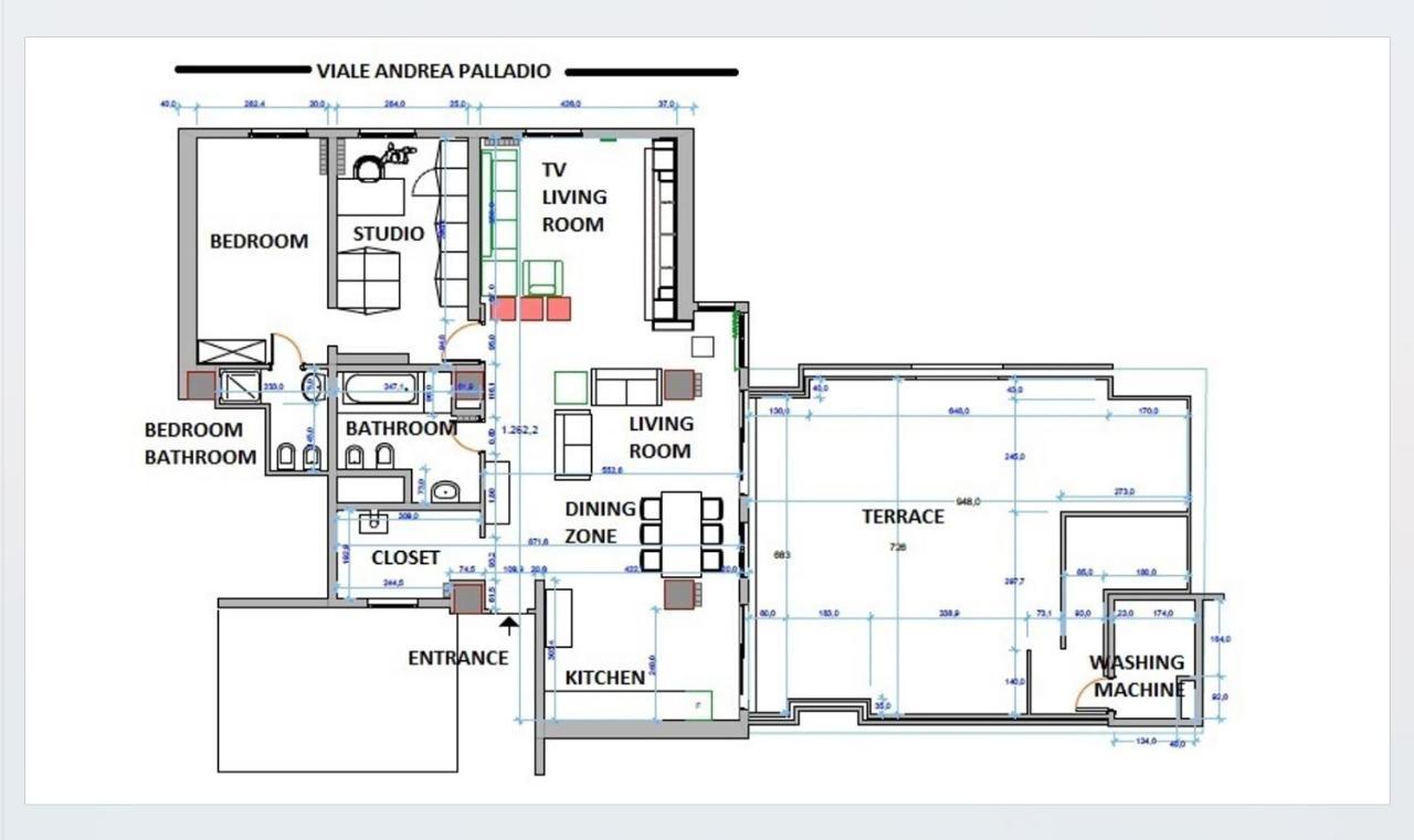 Apartamento Palladio 20 Loft&Terrace Verona Exterior foto